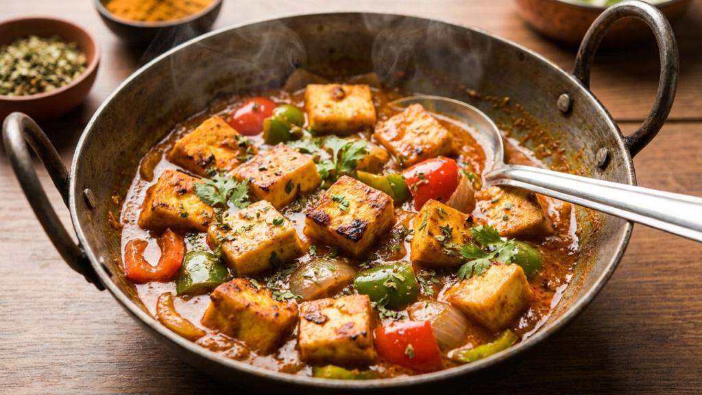 Kadai Paneer Recipe