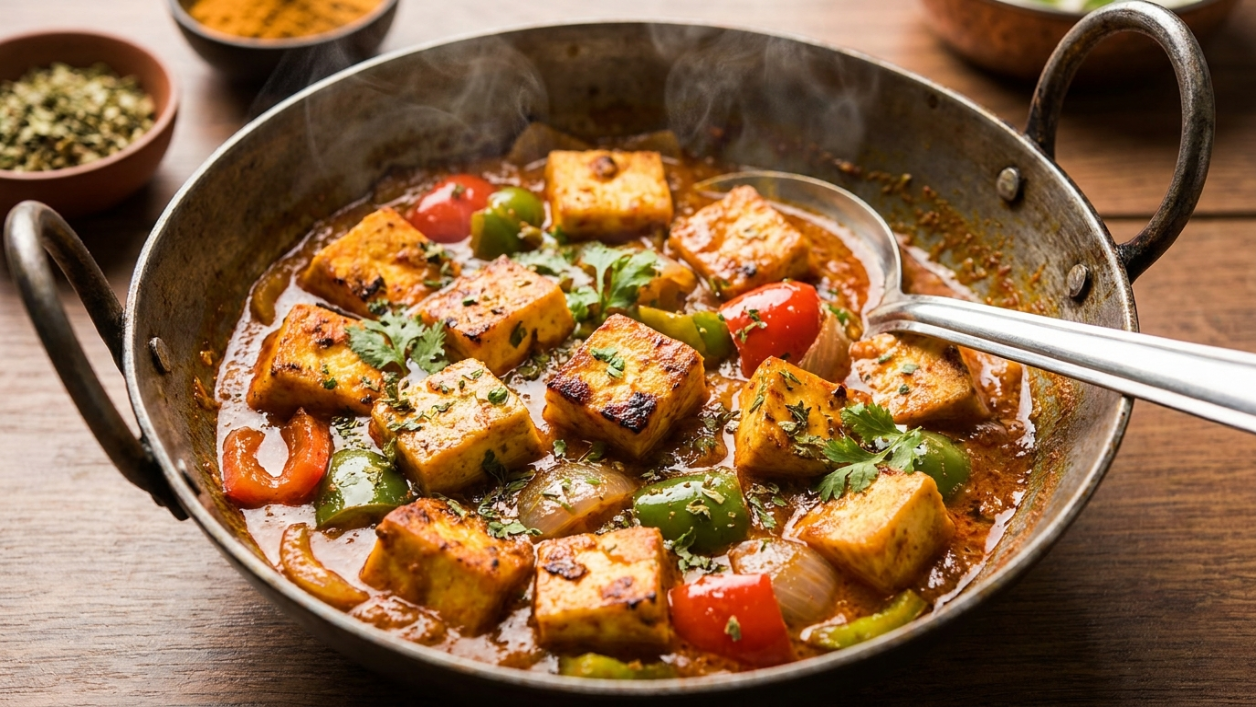 Kadai Paneer Recipe